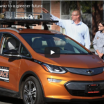 Electric vehicle rigged with sensors to monitor urban air quality